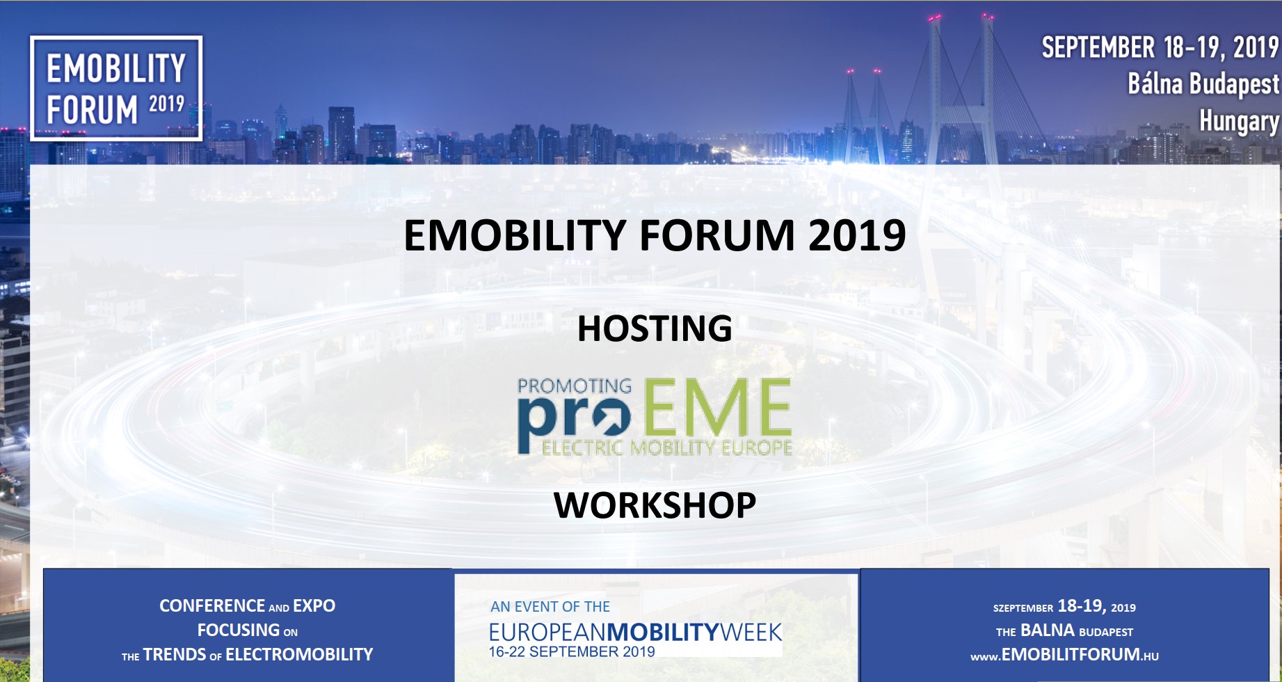 emobility forum 2019 hosting proeme